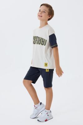 U.S. Polo Assn. Erkek Çocuk %100 Pamuk Bermuda Takımı – Yazlık Günlük Rahat Kesim - 6