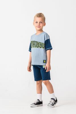 U.S. Polo Assn. Erkek Çocuk %100 Pamuk Bermuda Takımı – Yazlık Günlük Rahat Kesim - 9