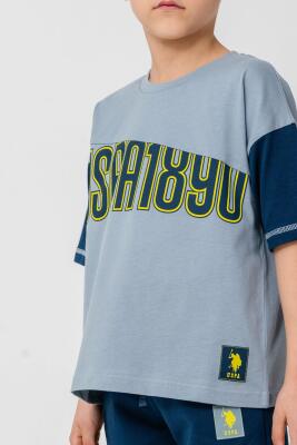 U.S. Polo Assn. Erkek Çocuk %100 Pamuk Bermuda Takımı – Yazlık Günlük Rahat Kesim - 10