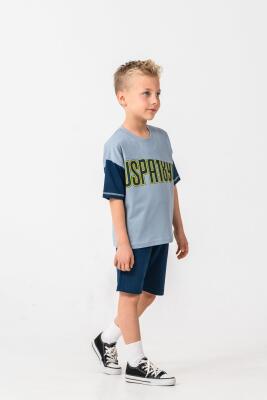 U.S. Polo Assn. Erkek Çocuk %100 Pamuk Bermuda Takımı – Yazlık Günlük Rahat Kesim - 13