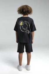 U.S. Polo Assn Erkek Çocuk Bermuda Takım, İki İplik Dokuma %100 Pamuk - Thumbnail