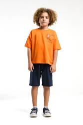 U.S. Polo Assn Erkek Çocuk Bermuda Takım, İki İplik Dokuma %100 Pamuk - Thumbnail