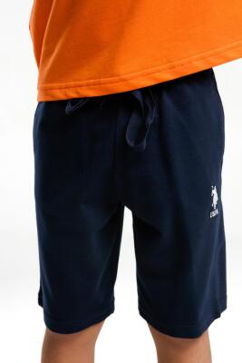 U.S. Polo Assn Erkek Çocuk Bermuda Takım, İki İplik Dokuma %100 Pamuk - 9