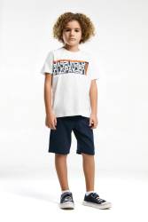 U.S. Polo Assn Erkek Çocuk Bermuda Takım, Penye Süprem Dokuma %100 Pamuk - Thumbnail