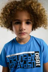 U.S. Polo Assn Erkek Çocuk Bermuda Takım, Penye Süprem Dokuma %100 Pamuk - Thumbnail