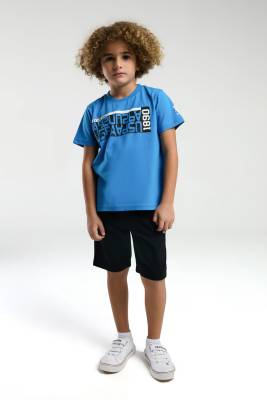 U.S. Polo Assn Erkek Çocuk Bermuda Takım, Penye Süprem Dokuma %100 Pamuk - 7