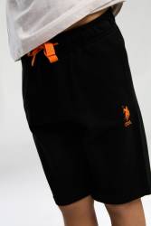 U.S. Polo Assn Erkek Çocuk Cepli Bermuda Takım, %100 Pamuklu - Thumbnail