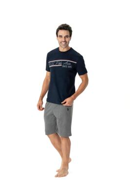 U.S. Polo Assn. Erkek Yuvarlak Yaka Şort Takımı - 2