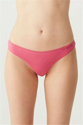 U.S. Polo Assn. Kadın 5'li Modal String, %47 modal %47 pamuk, %elastan - 5