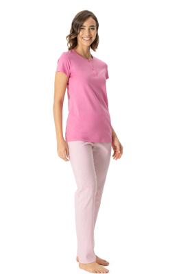 U.S. Polo Assn. Kadın Kısakol Pijama Takım - 4