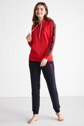 U.S. POLO ASSN. Kadın, Lisanslı, Kapşonlu Eşofman Takım, %100 Pamuk - 1