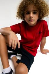 U.S. Polo Assn Kids %100 Pamuk / %100 Cotton ERKEK ÇOCUK BERMUDA TAKIM - Thumbnail