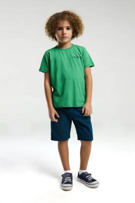 U.S. Polo Assn Kids %100 Pamuk / %100 Cotton ERKEK ÇOCUK BERMUDA TAKIM - 6