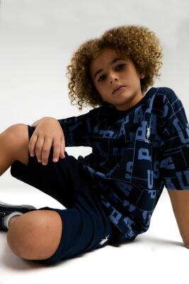 U.S. Polo Assn Kids %100 Pamuk / %100 Cotton ERKEK ÇOCUK BERMUDA TAKIM - 2