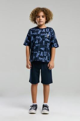 U.S. Polo Assn Kids %100 Pamuk / %100 Cotton ERKEK ÇOCUK BERMUDA TAKIM - 3