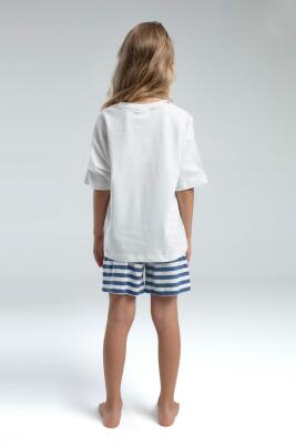 U.S. Polo Assn Kids %100 Pamuk / %100 Cotton KIZ ÇOCUK ŞORT TAKIM - 4