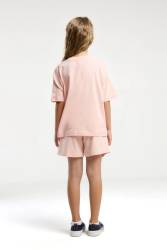 U.S. Polo Assn Kids %100 Pamuk / %100 Cotton KIZ ÇOCUK ŞORT TAKIM - Thumbnail