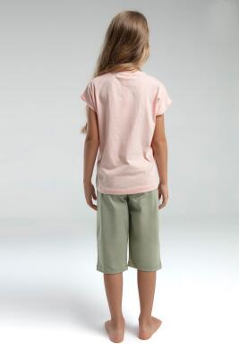 U.S. Polo Assn Kids %100 Pamuk KIZ ÇOCUK KAPRİ TAKIM - 2