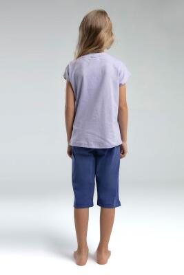 U.S. Polo Assn Kids %100 Pamuk KIZ ÇOCUK KAPRİ TAKIM - 6