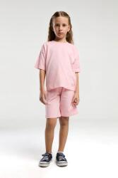 U.S. Polo Assn Kids Kız Çocuk Bermuda Takım, %100 Pamuk / %100 Cotton - 12