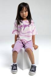 U.S. Polo Assn Kids KIZ ÇOCUK KAPRİ TAKIM, %100 Pamuk - Thumbnail
