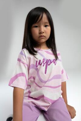 U.S. Polo Assn Kids KIZ ÇOCUK KAPRİ TAKIM, %100 Pamuk - 3