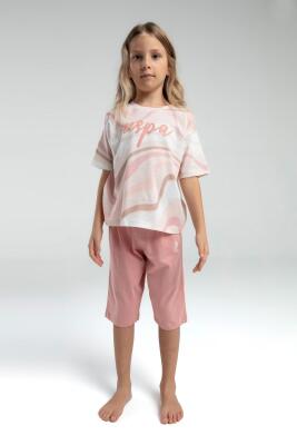 U.S. Polo Assn Kids KIZ ÇOCUK KAPRİ TAKIM, %100 Pamuk - 6