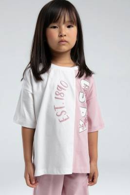 U.S. Polo Assn. - U.S. Polo Assn Kids SOFT PEMBE KIZ ÇOCUK KAPRİ TAKIM, %100 Pamuk (1)