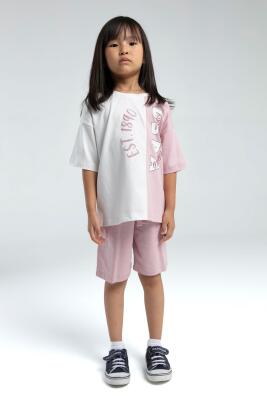 U.S. Polo Assn Kids SOFT PEMBE KIZ ÇOCUK KAPRİ TAKIM, %100 Pamuk - 3