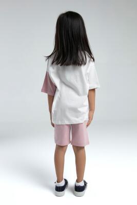 U.S. Polo Assn Kids SOFT PEMBE KIZ ÇOCUK KAPRİ TAKIM, %100 Pamuk - 4