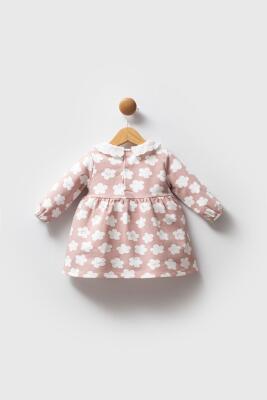 U.S. Polo Assn. Kız Bebek 2 İplik Dokuma Elbise, %96 Pamuk %4 Elastan - 3