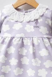 U.S. Polo Assn. Kız Bebek 2 İplik Dokuma Elbise, %96 Pamuk %4 Elastan - 5