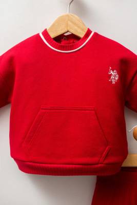 U.S. Polo Assn. - U.S. Polo Assn. Kız Bebek 3 iplik kalın Alt Üst Takım (1)