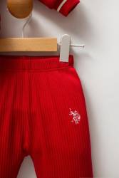 U.S. Polo Assn. Kız Bebek 3 iplik kalın Alt Üst Takım - Thumbnail