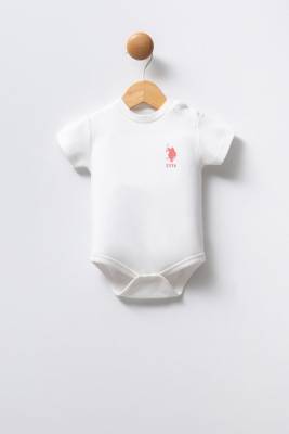 U.S. Polo Assn. - U.S POLO ASSN KIZ BEBEK 3LÜ BODY SET, %100 Pamuk / %100 Cotton (1)