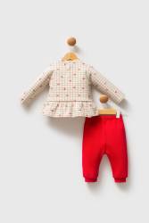 U.S. Polo Assn. Kız Bebek Alt Üst Takım, %100 Pamuk - Thumbnail
