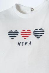 US Polo Assn. Kız Bebek Alt Üst Takım %100 Pamuk Süprem Penye Yazlık Set - 2