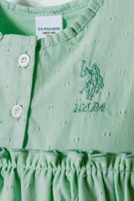 U.S POLO ASSN. KIZ BEBEK BANDANALI KOLSUZ DOKUMA TULUM  - 7