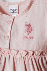 U.S POLO ASSN. KIZ BEBEK BANDANALI KOLSUZ DOKUMA TULUM  (1)