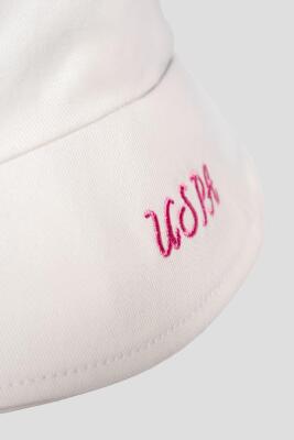 US Polo Assn. Kız Bebek Bucket Şapka %100 Pamuk Yazlık Günlük Şapka - 2