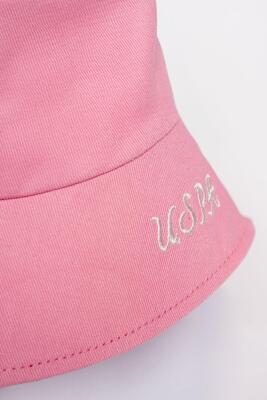 US Polo Assn. Kız Bebek Bucket Şapka %100 Pamuk Yazlık Günlük Şapka - 6