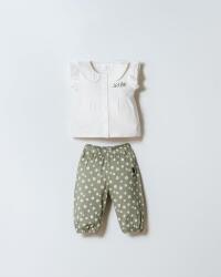 U.S. Polo Assn. Kız Bebek Çiçek Desenli Alt Üst Takım