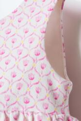 U.S. Polo Assn. Kız Bebek Çiçek Desenli Elbise %100 Pamuk - 5