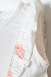 U.S. Polo Assn. Kız Bebek Çiçekli Elbise %100 Pamuk Yazlık - 5