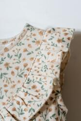 U.S. Polo Assn. Kız Bebek Çiçekli Kaşkorse Elbise-Fırfırlı Yazlık Bebek Elbisesi  - 5