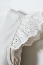 U.S. Polo Assn. Kız Bebek Fistolu Pamuklu Elbise – Dantel Detaylı Şık Tasarım - 12