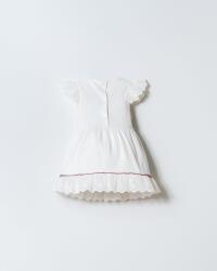 U.S. Polo Assn. Kız Bebek Fistolu Pamuklu Elbise – Dantel Detaylı Şık Tasarım - 14