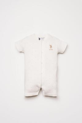 U.S. Polo Assn. Kız Bebek Golf Tulum Kaşkorse, Yazlık Bebek Tulum  - 1