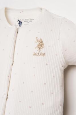 U.S. Polo Assn. Kız Bebek Golf Tulum Kaşkorse, Yazlık Bebek Tulum  - 2