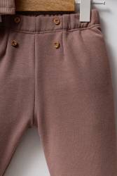 U.S. Polo Assn. Kız Bebek Kaşkorse 3 İplik Alt Üst Takım - Thumbnail